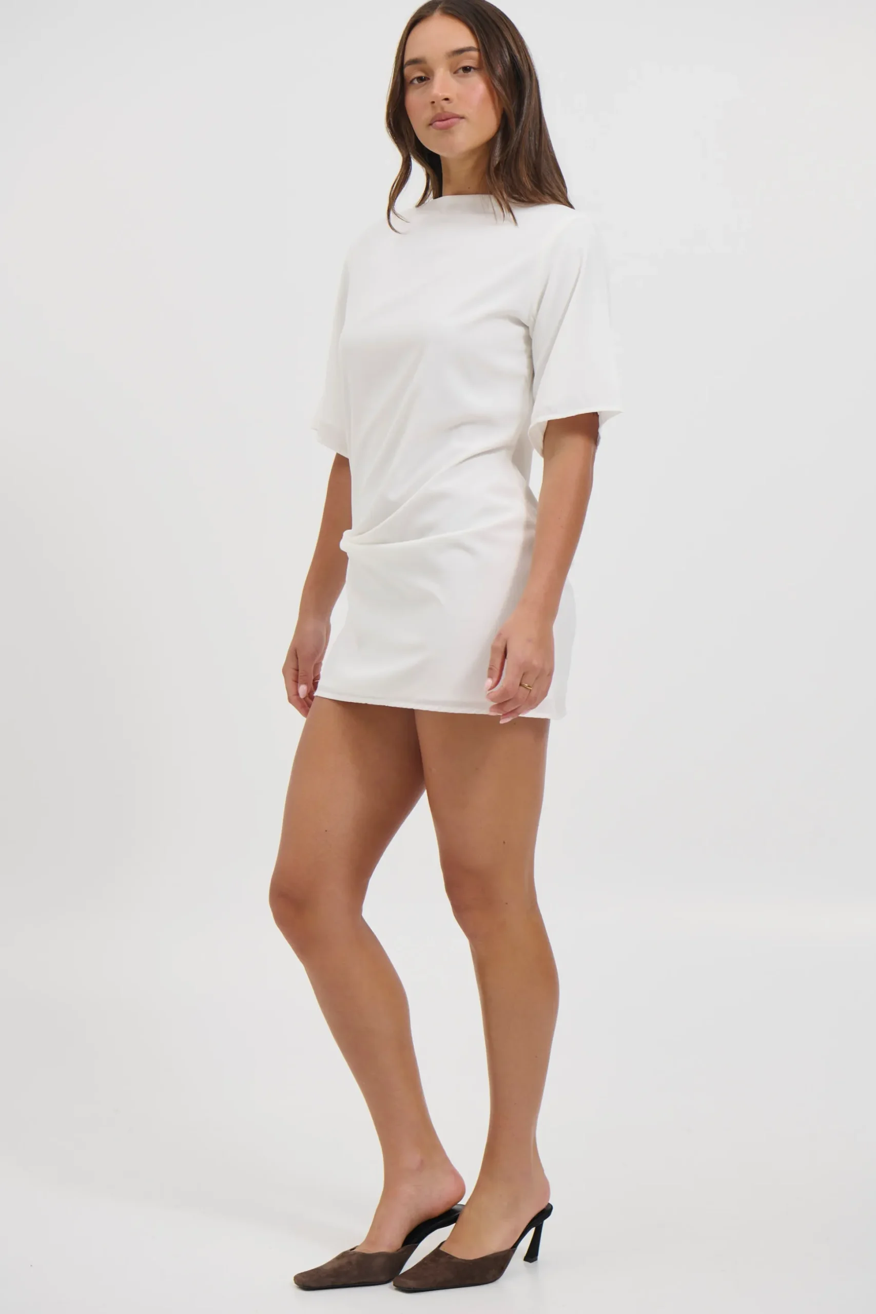 Aire Mini Dress White