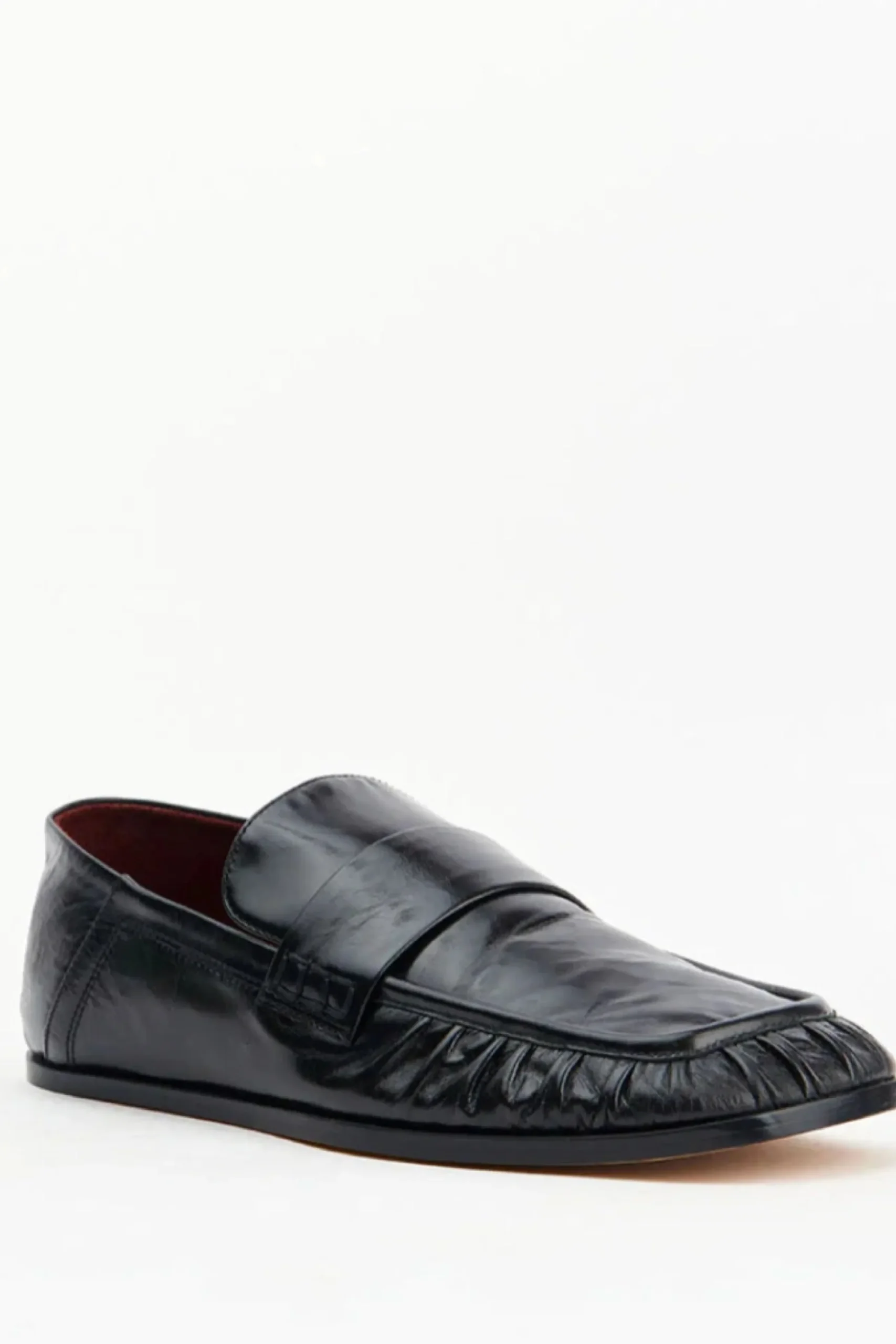 Alias Mae Kruz Black Oily Crinkle Leather