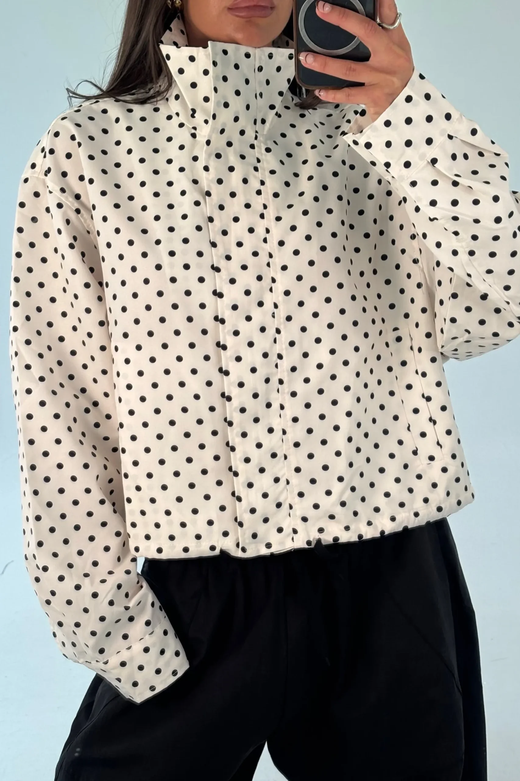 Arlo Windbreaker Polkadot