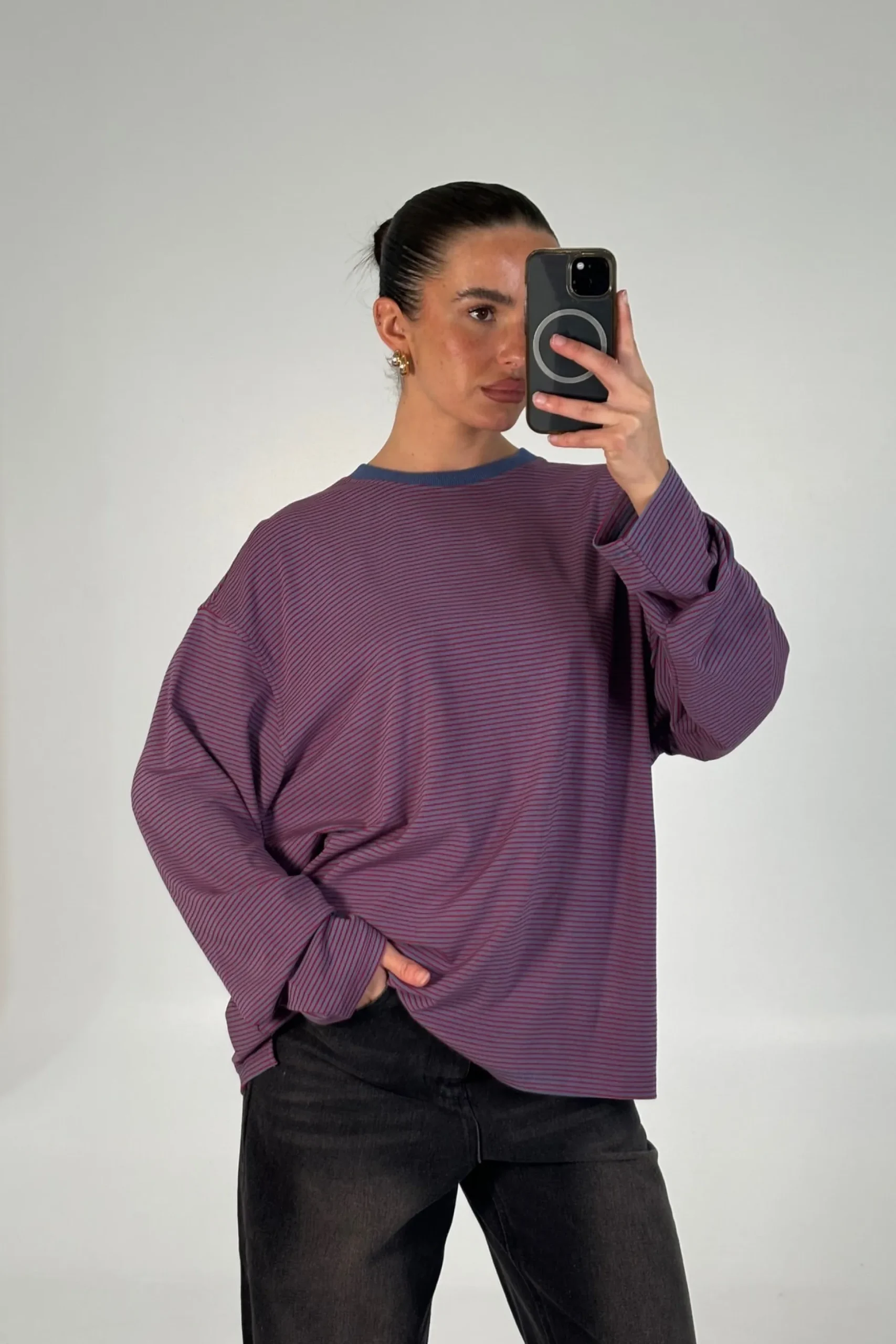 Asher Long Sleeve Red