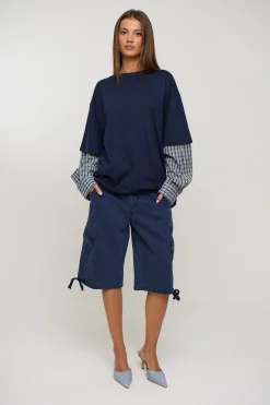 Bottega Shirt Navy
