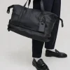 Bronze Snake Travel Bag Black