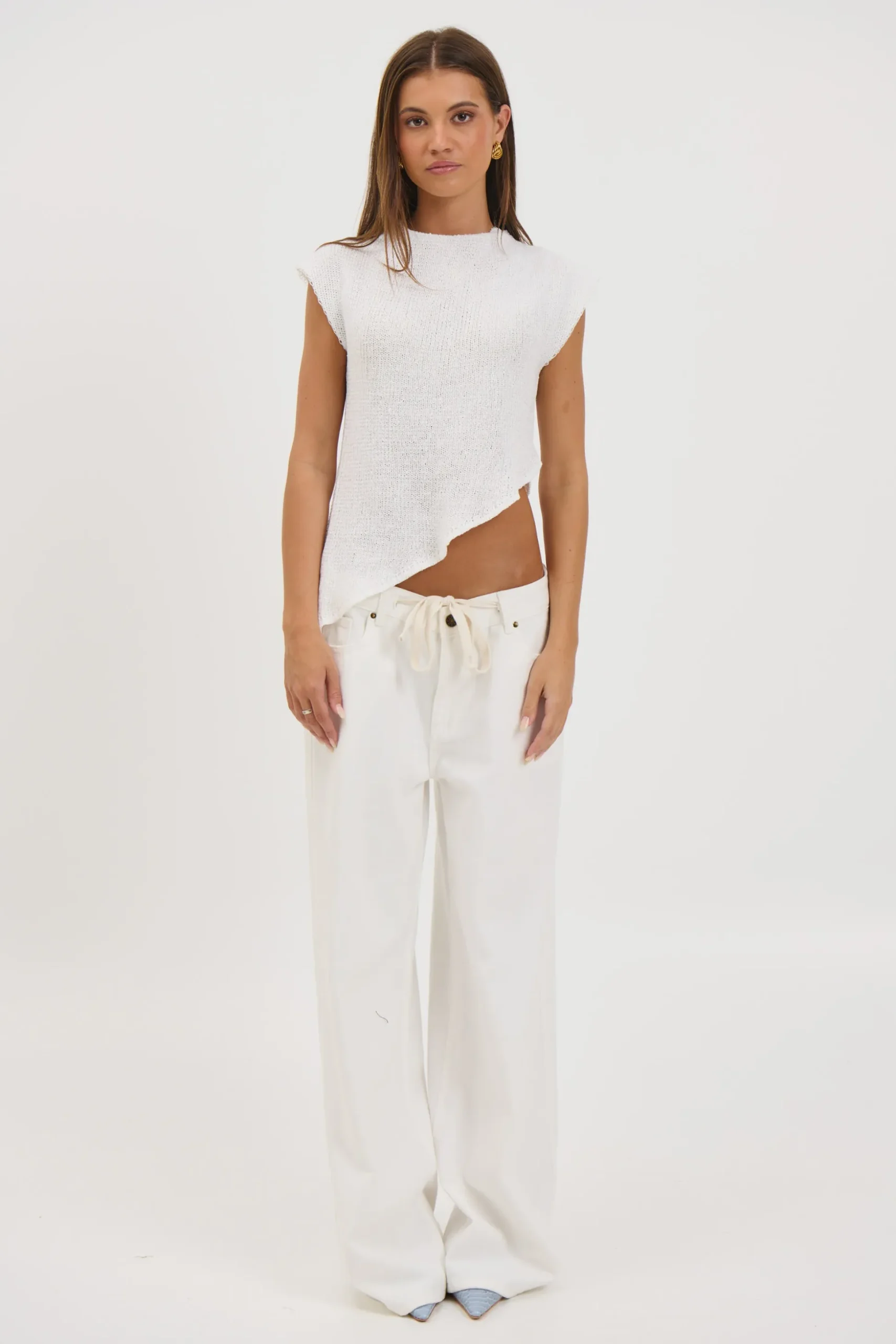 Cassie Top White