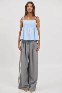 Chontelle Babydoll Top Sky