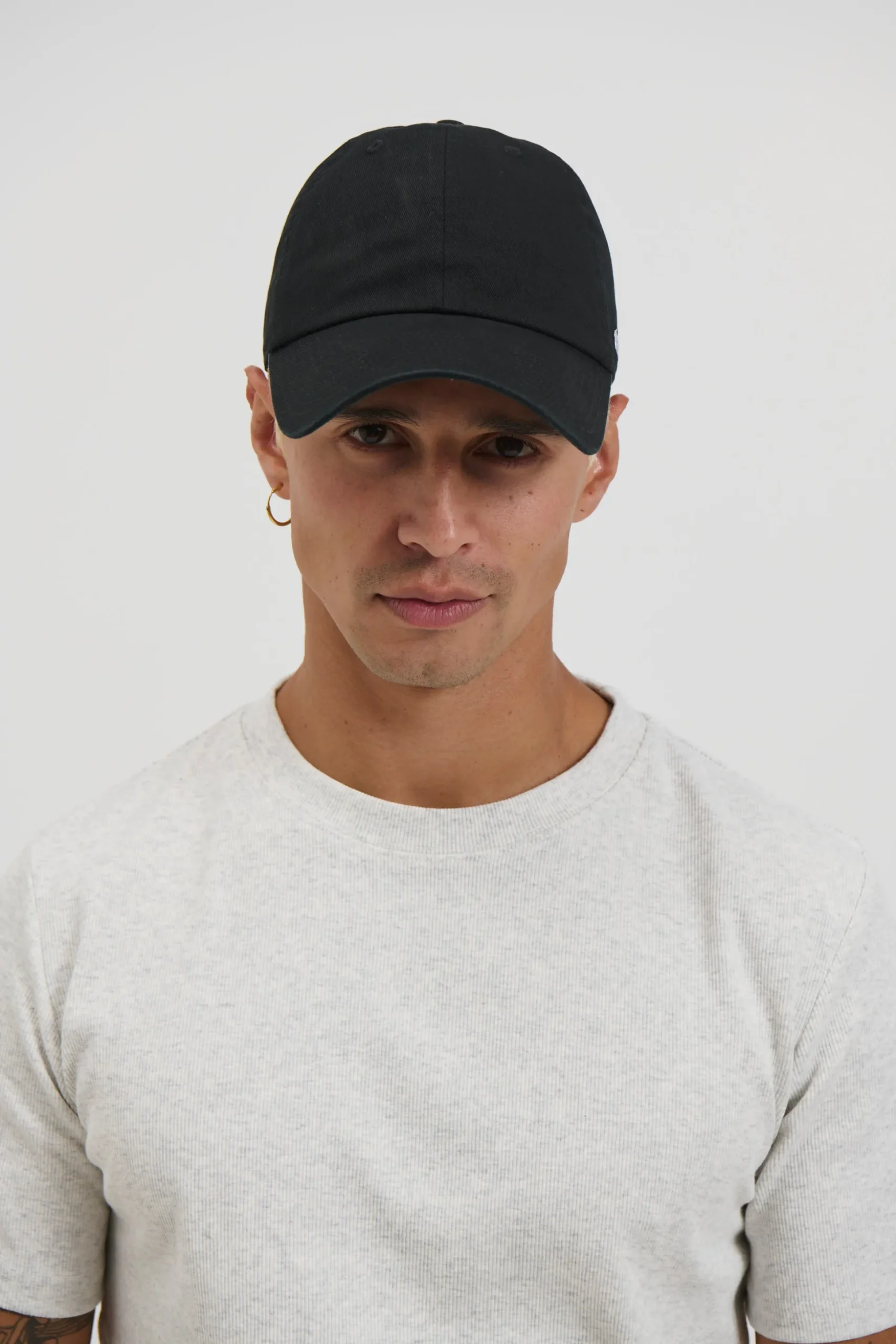 Classic Vintage Clean Up Cap Black