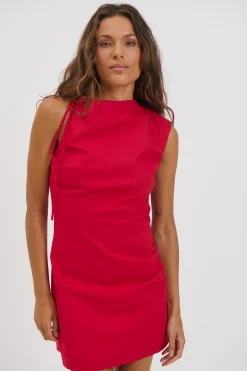 Clea Mini Dress Cherry