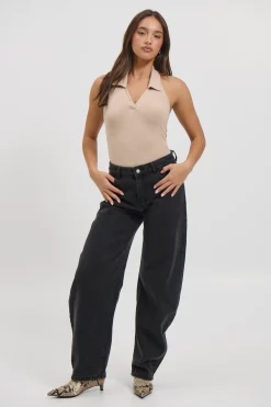 Elio Bodysuit Beige
