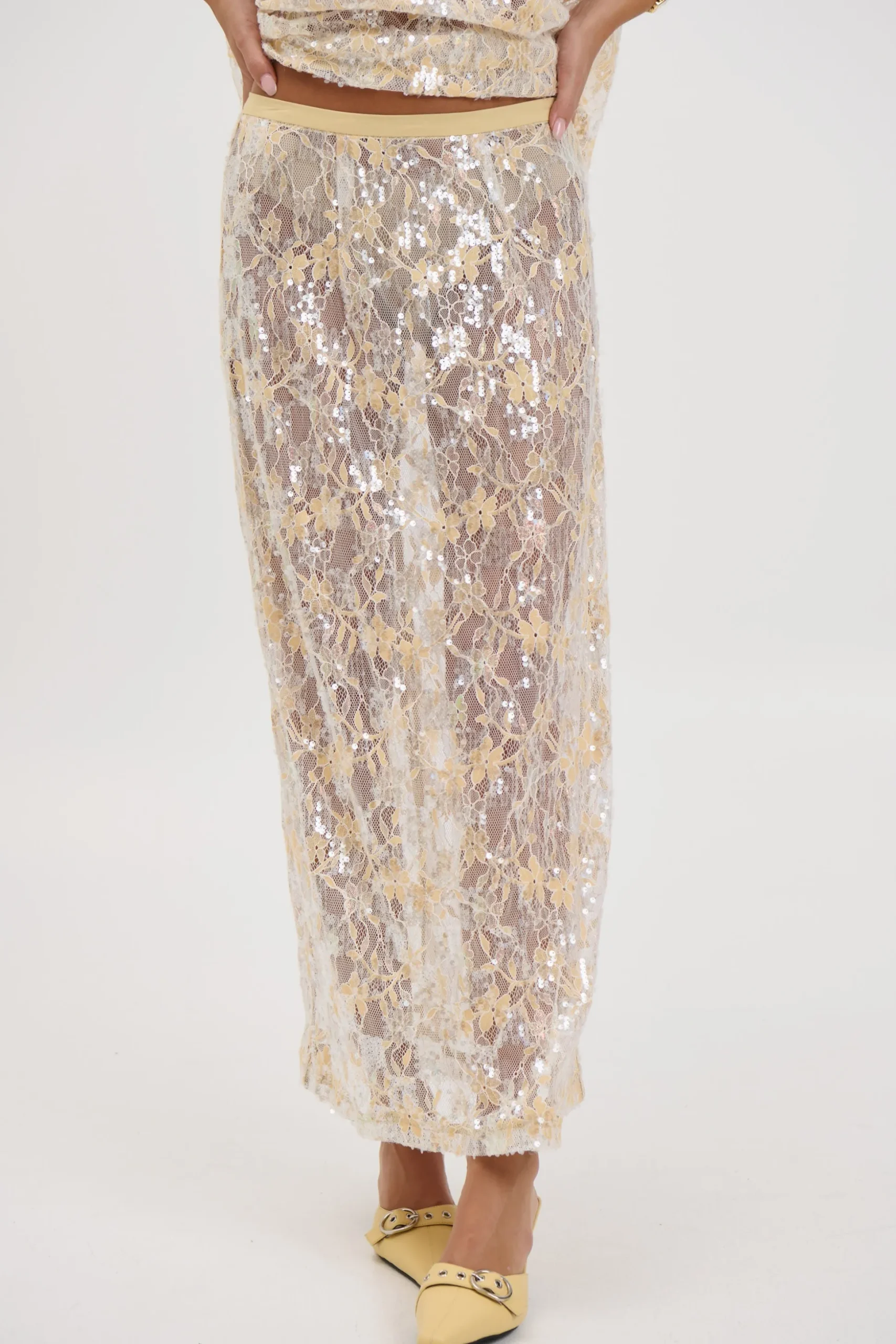 Fern Skirt Gold
