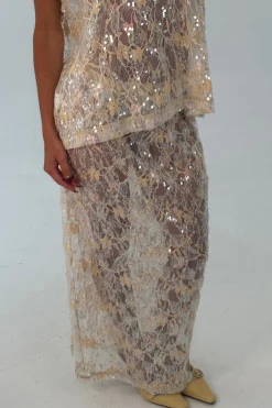 Fern Skirt Gold