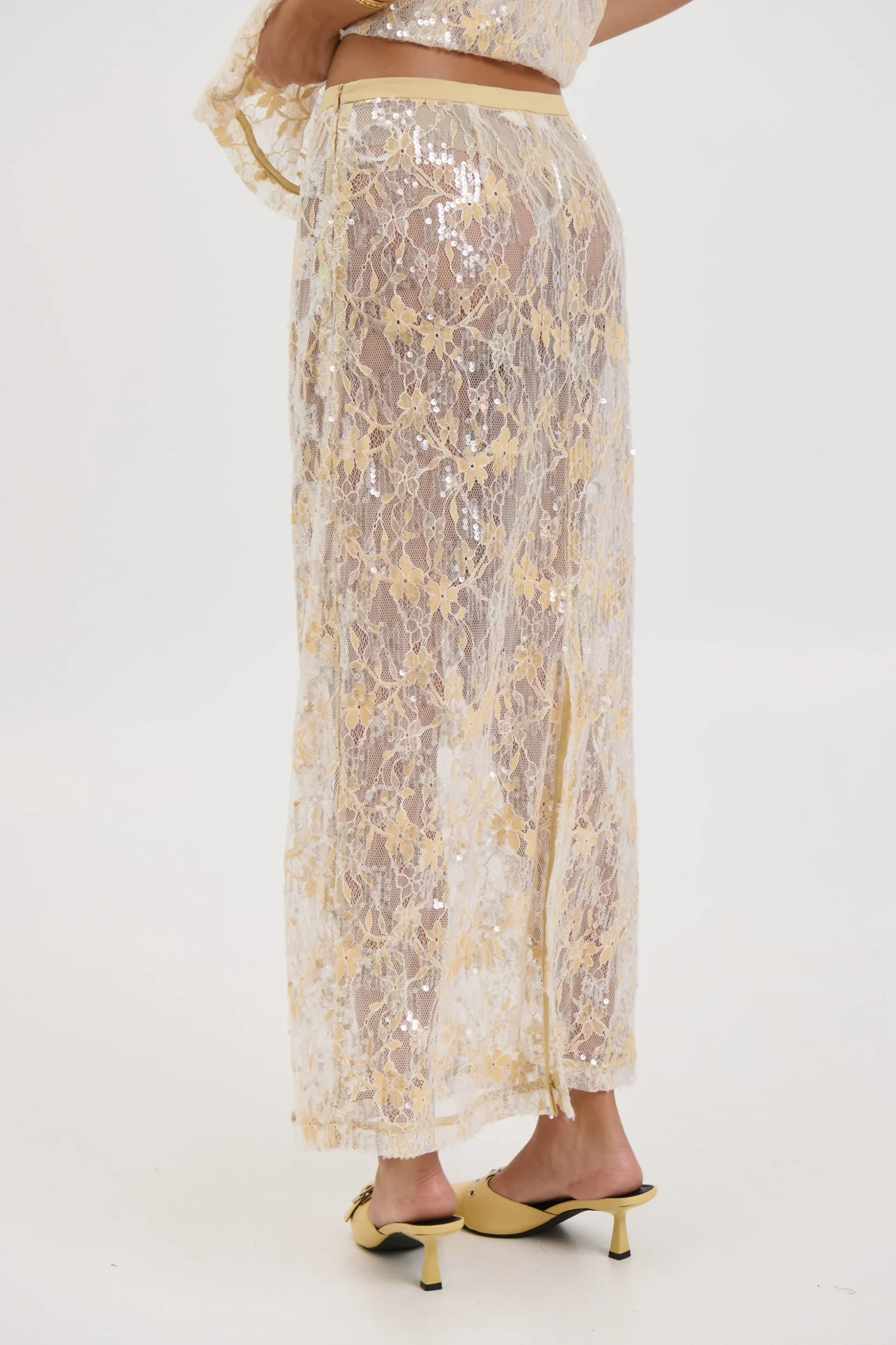 Fern Skirt Gold