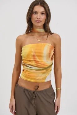 Franca Top Yellow