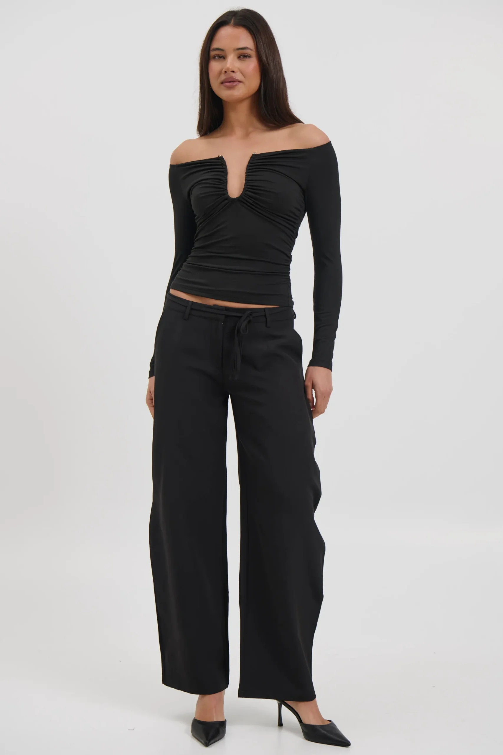 Gisella Top Black