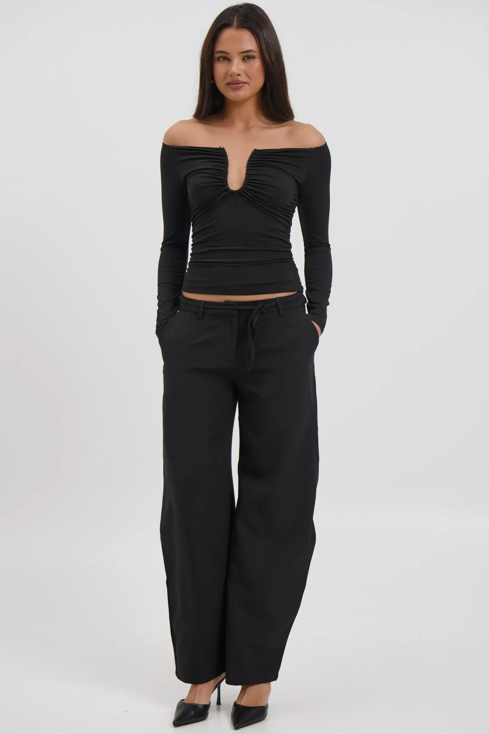 Gisella Top Black