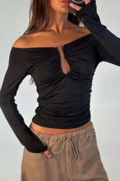 Gisella Top Black