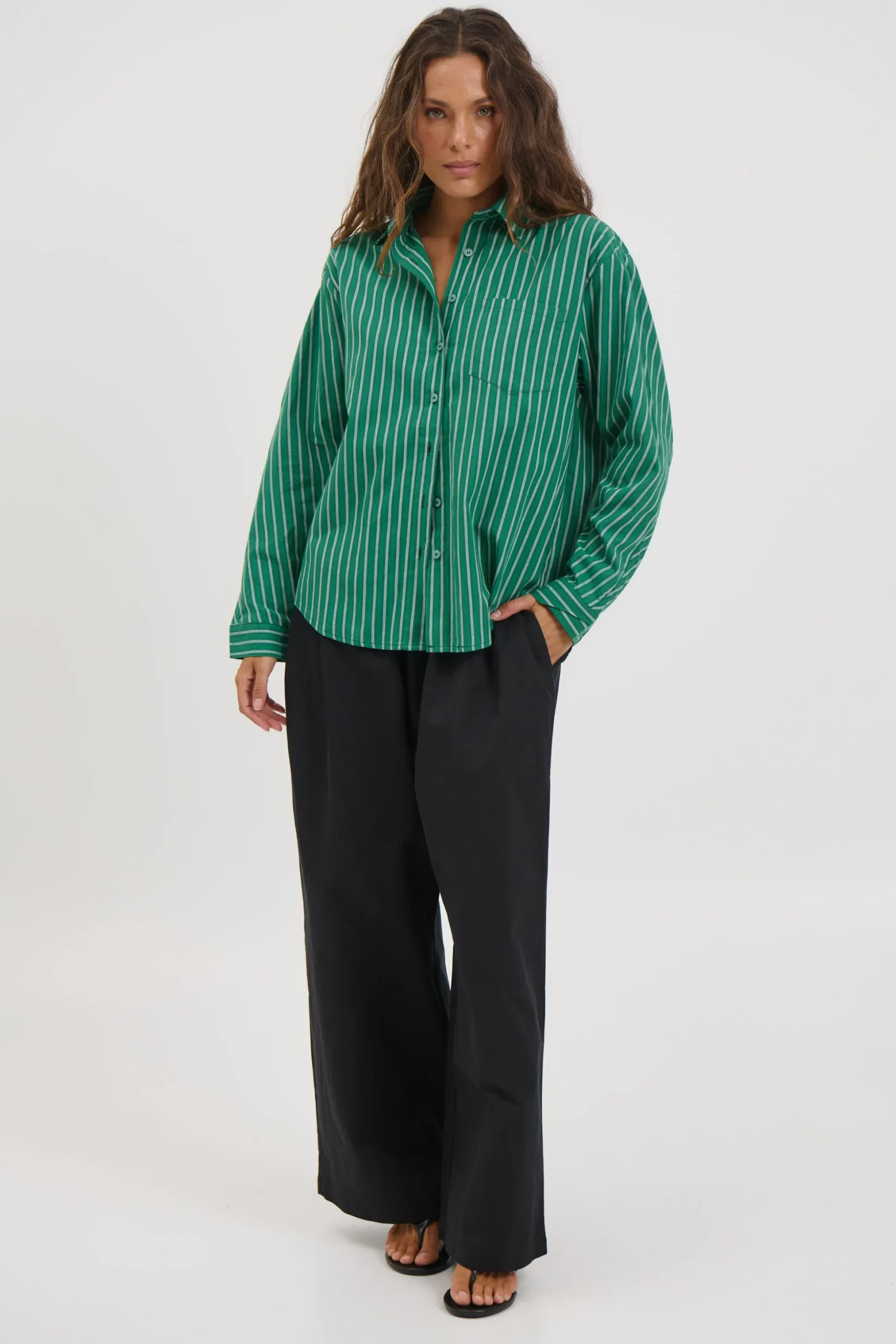 Hallie Shirt Green