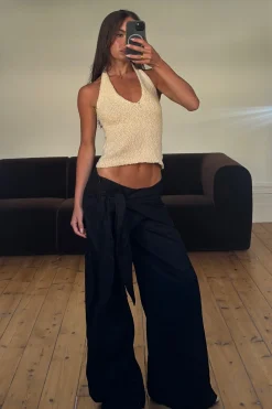 Jamillah Pant Black