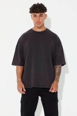 Jordan Crop Tee Acid Black