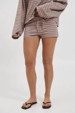 Kourt Bloomers Muted Pastel Stripe