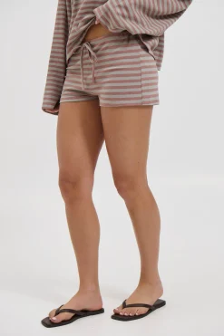 Kourt Bloomers Muted Pastel Stripe
