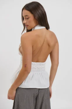 Kristal Top White