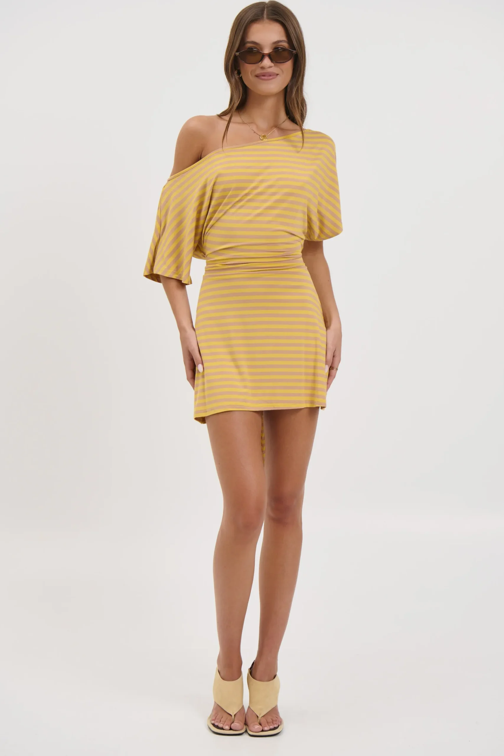 Lana Mini Dress Mustard