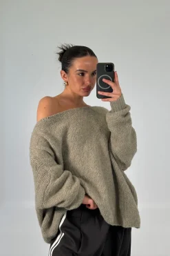 Louise Knit Olive