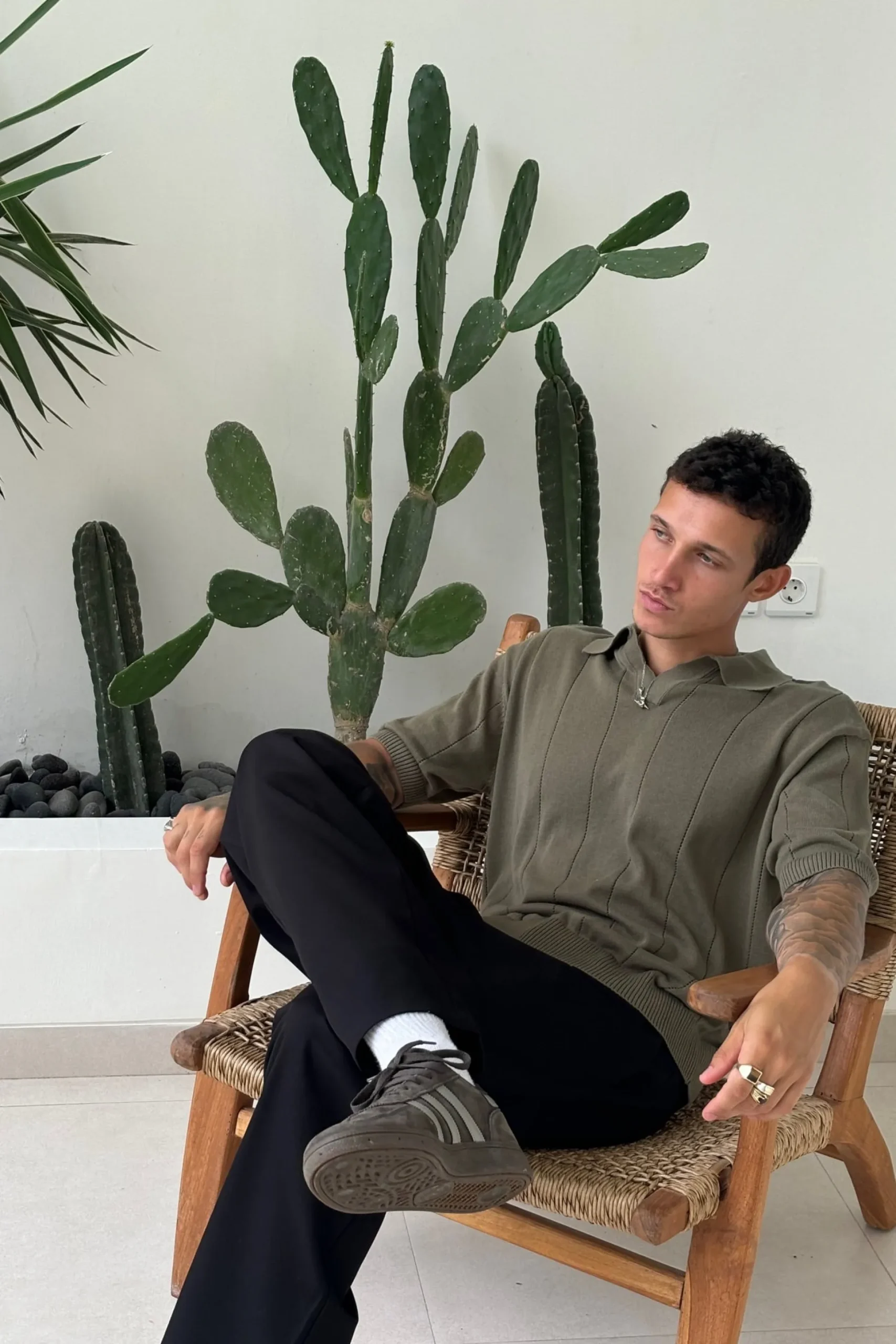 Luke Flow Pant Black