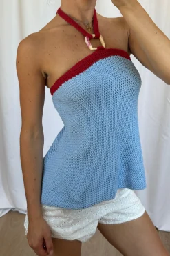Melody Top Blue