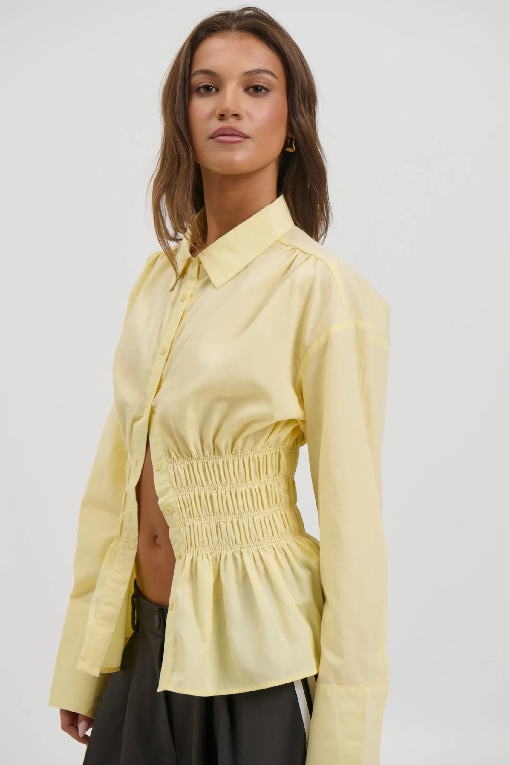 Nadine Shirt Lemon