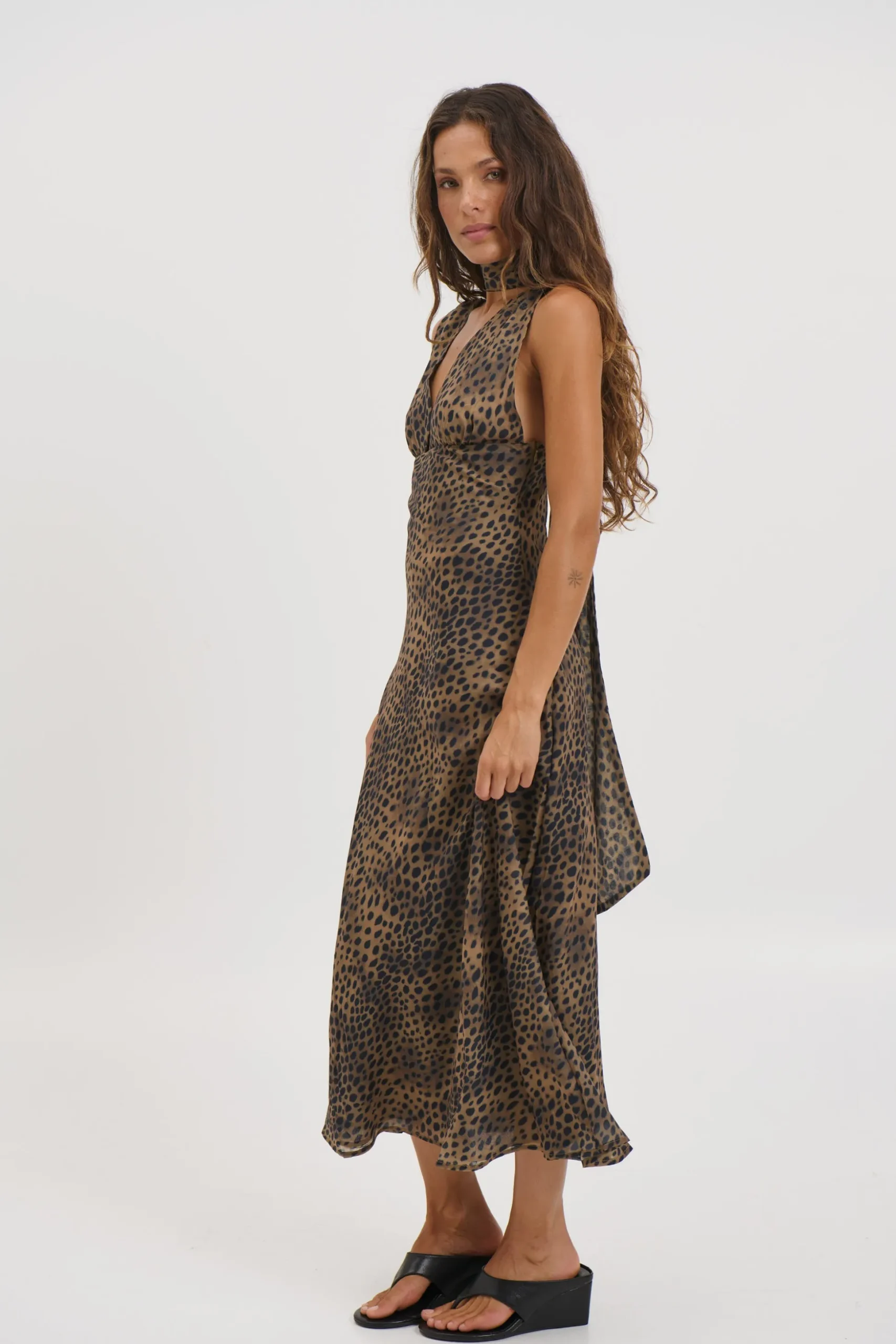 Narla Dress Khaki