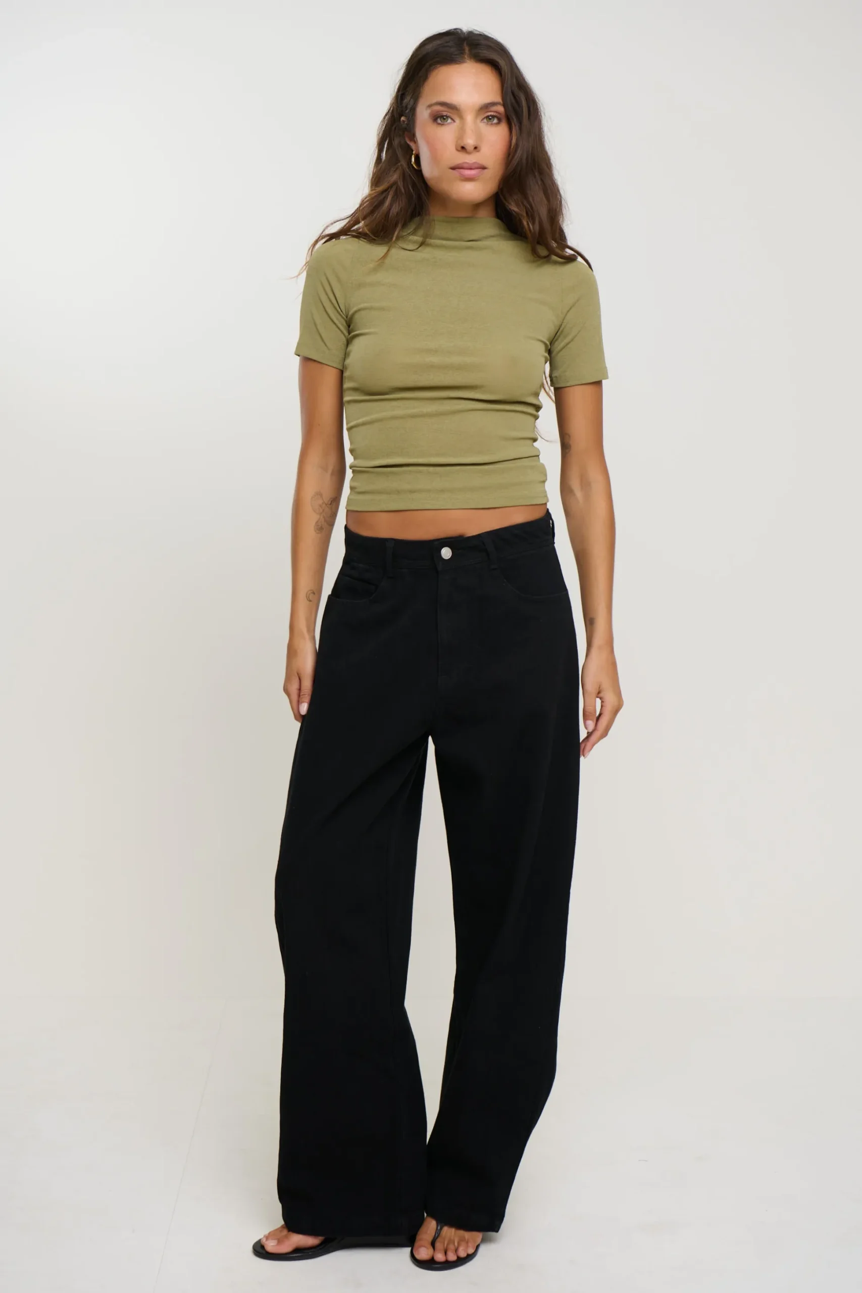 Palmer Jean Washed Black