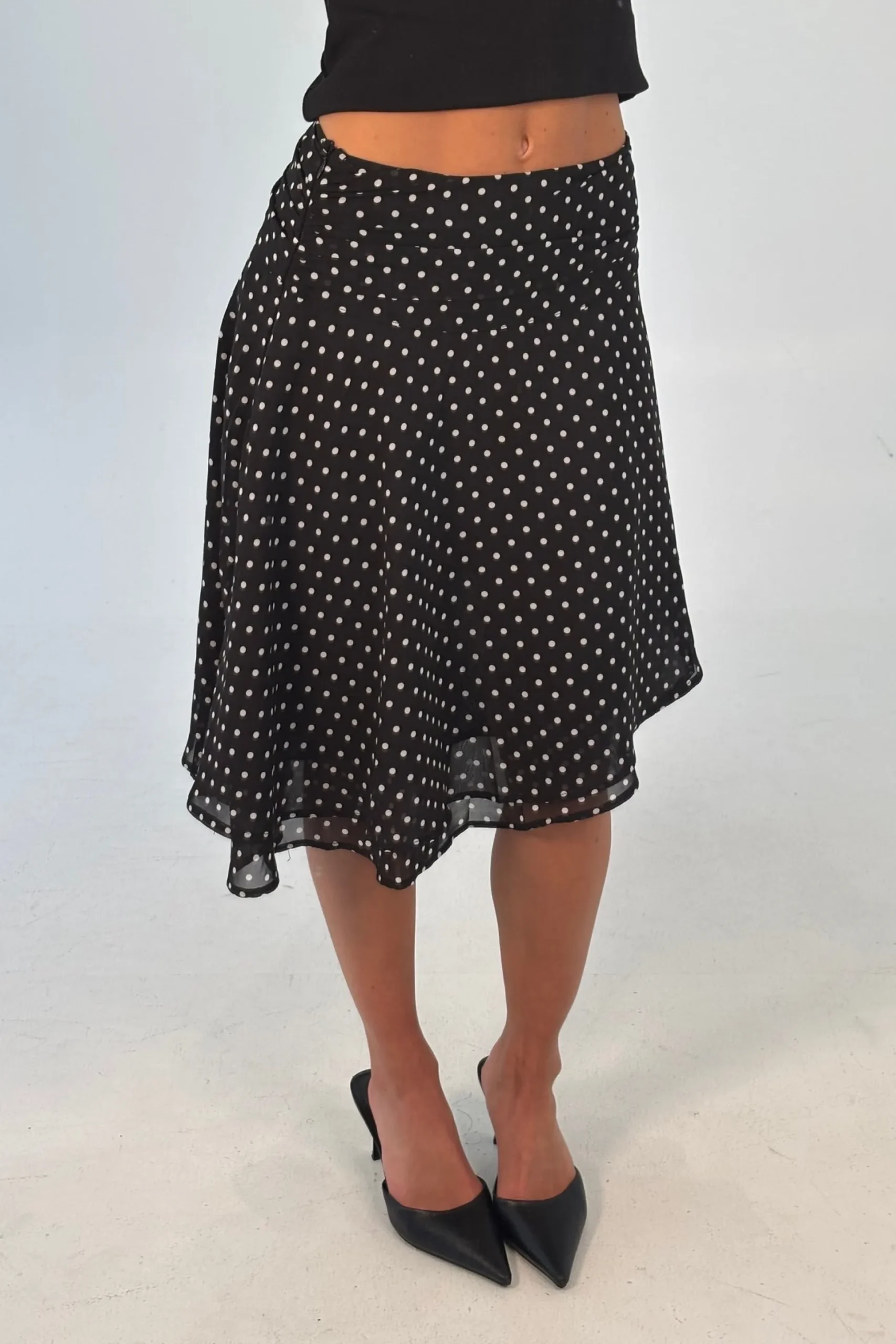 Paloma Midi Skirt Black