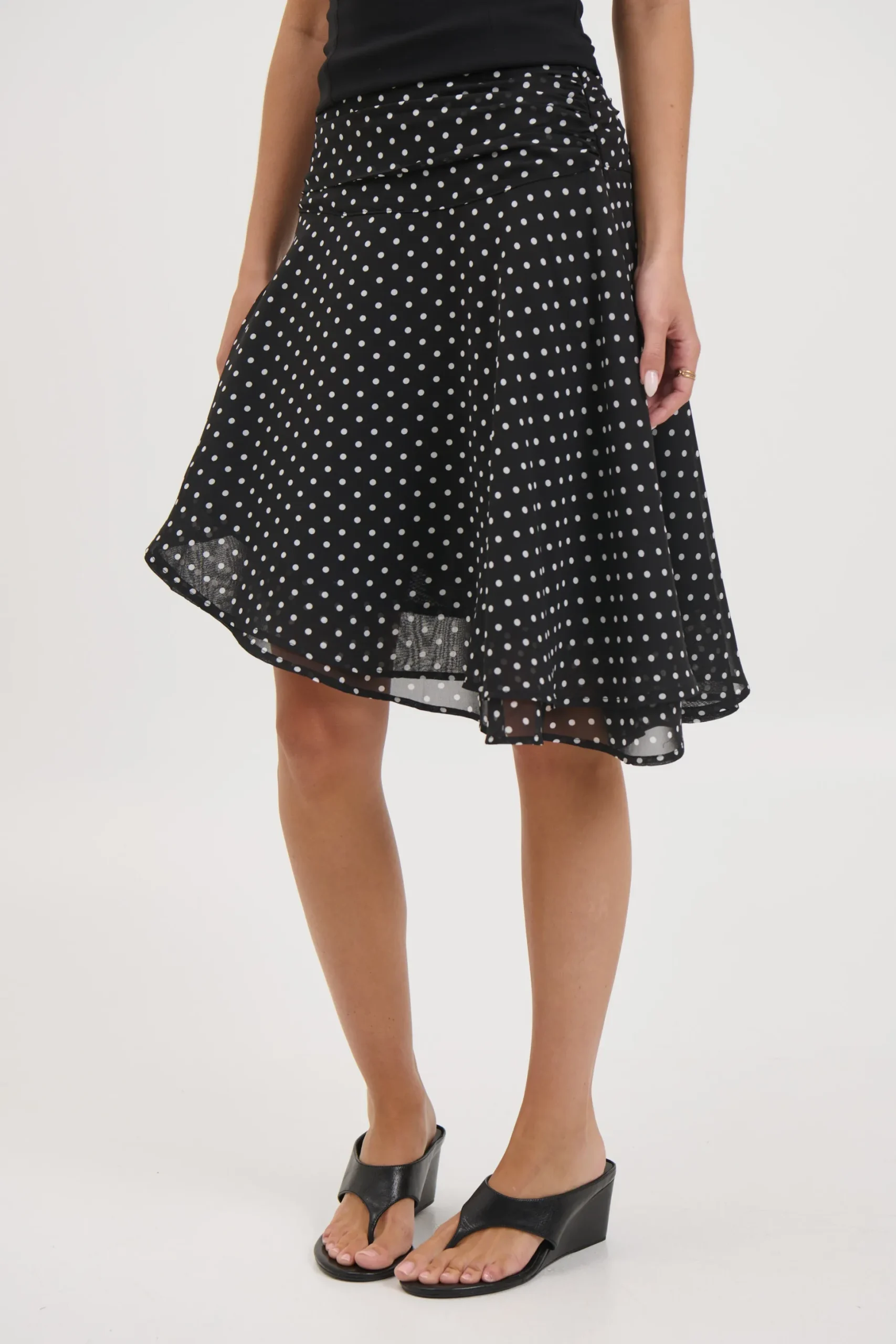 Paloma Midi Skirt Black