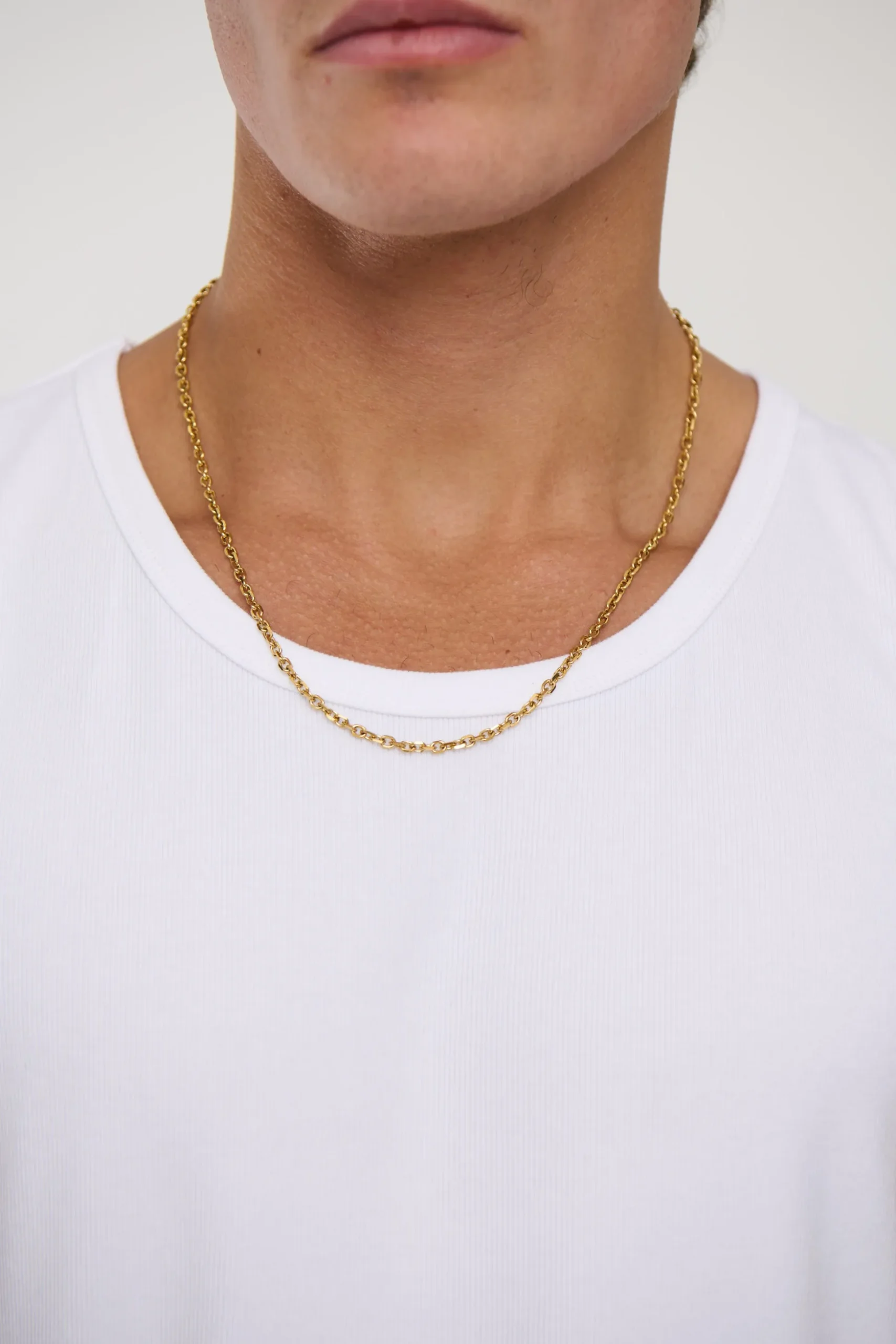 Premium NTH Mateo Chain White Gold Plated