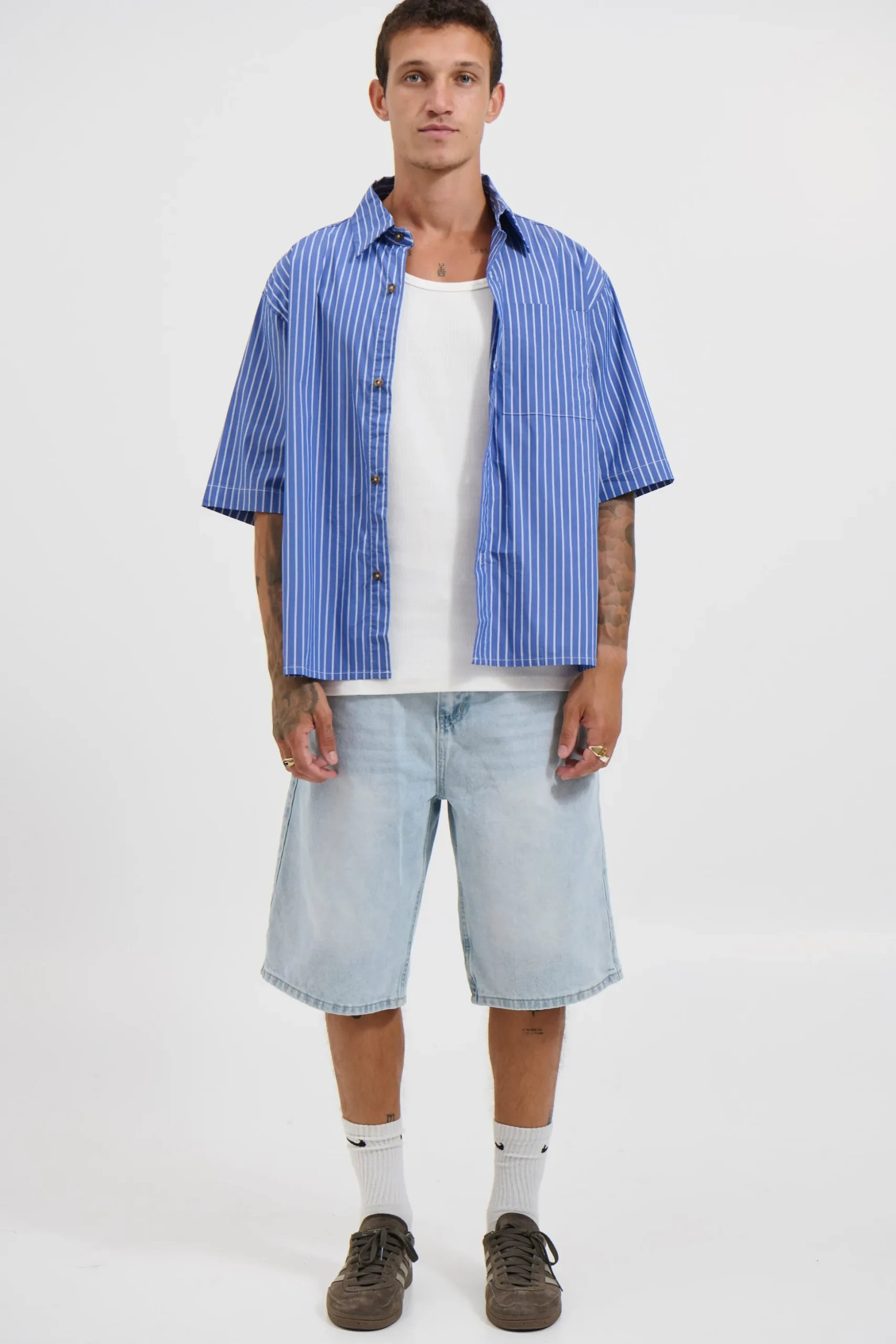 Scott Shirt Blue Stripe