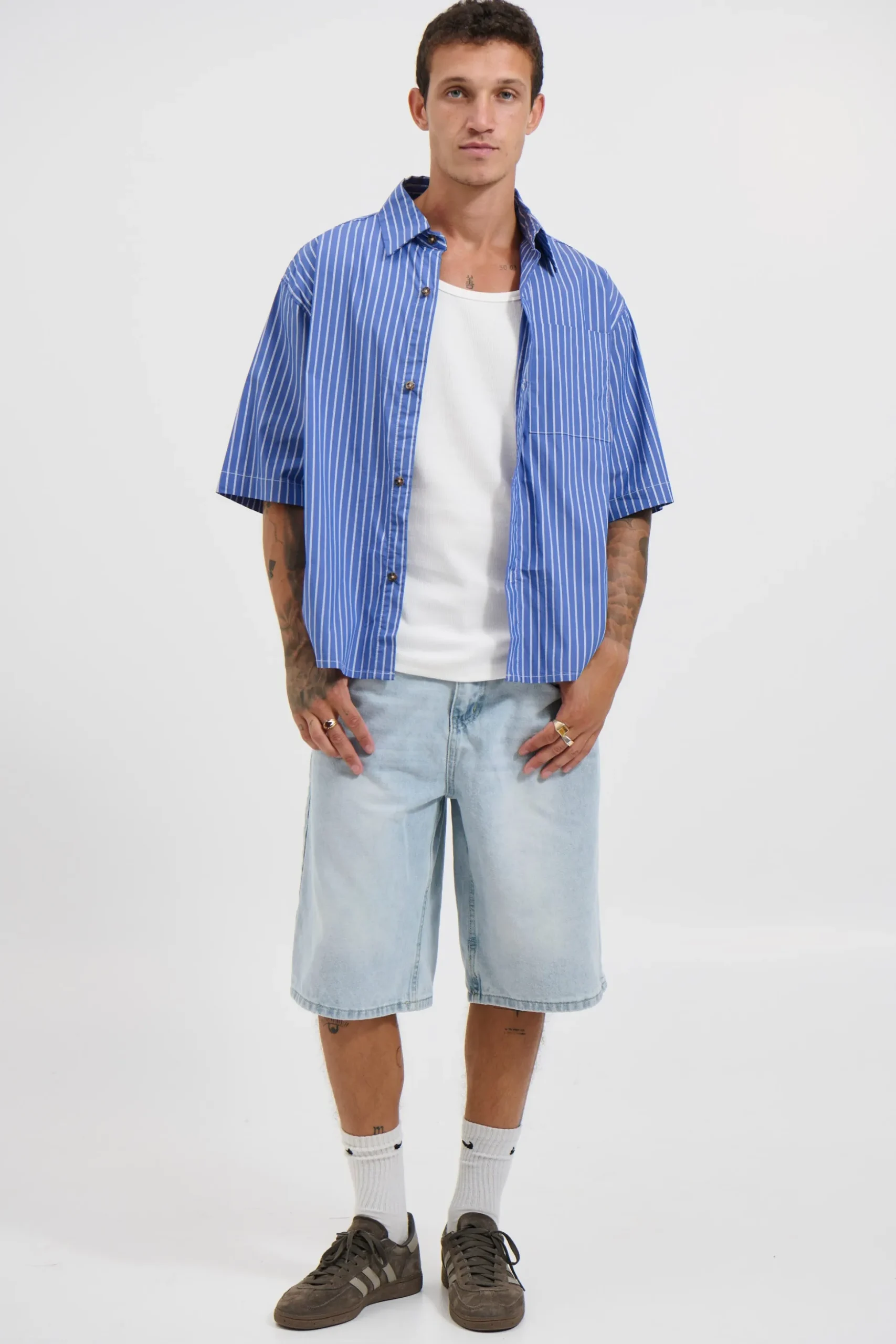 Scott Shirt Blue Stripe