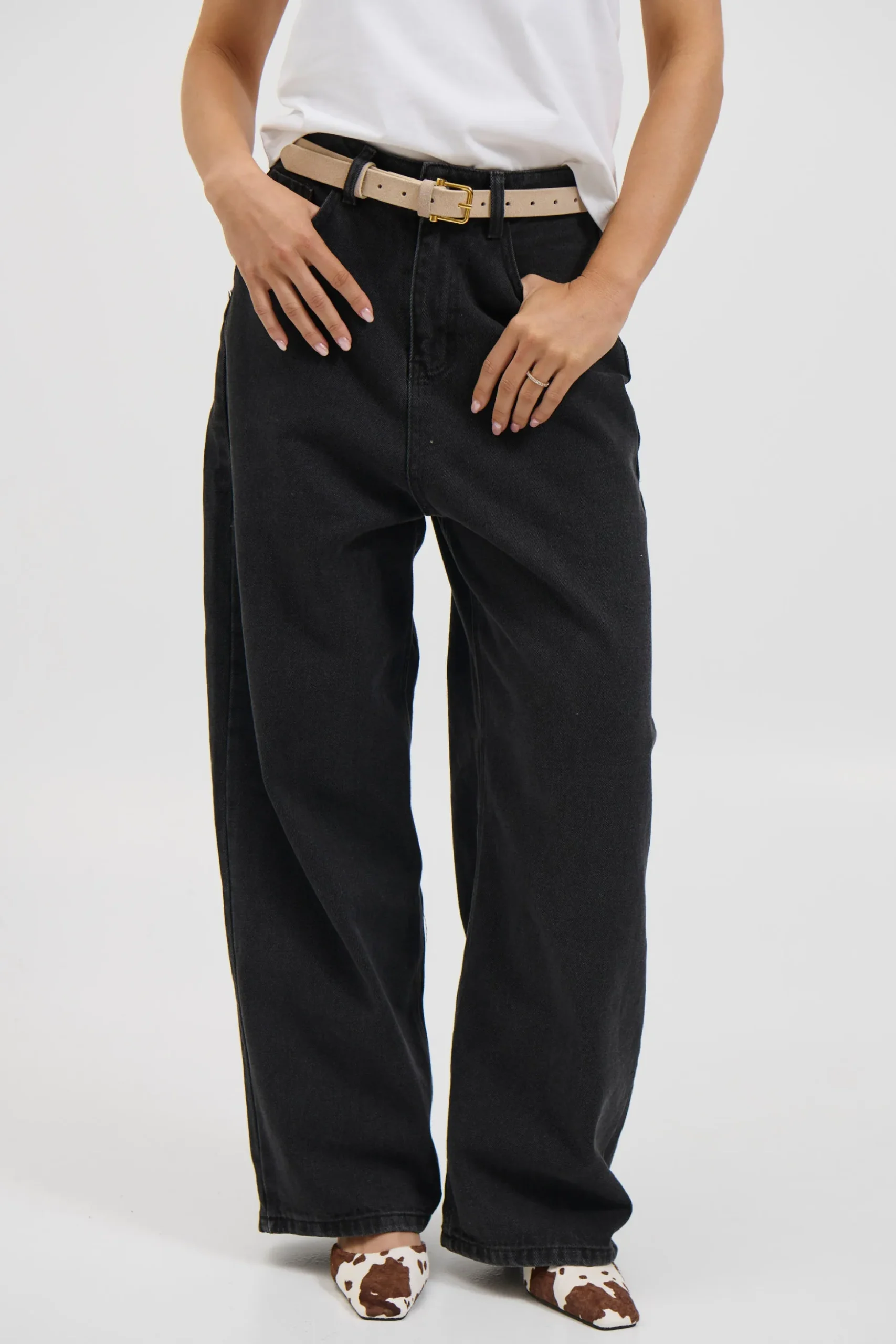 Sebastian Jean Washed Black