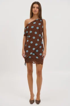 Shay Mini Skirt Chocolate