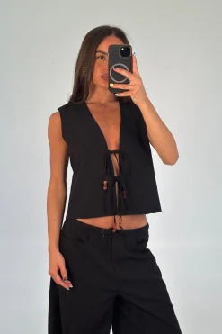 Silas Top Black