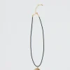 Swirl Necklace Gold Plated
