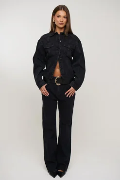 Tilly Bootleg Jean Backstage Black