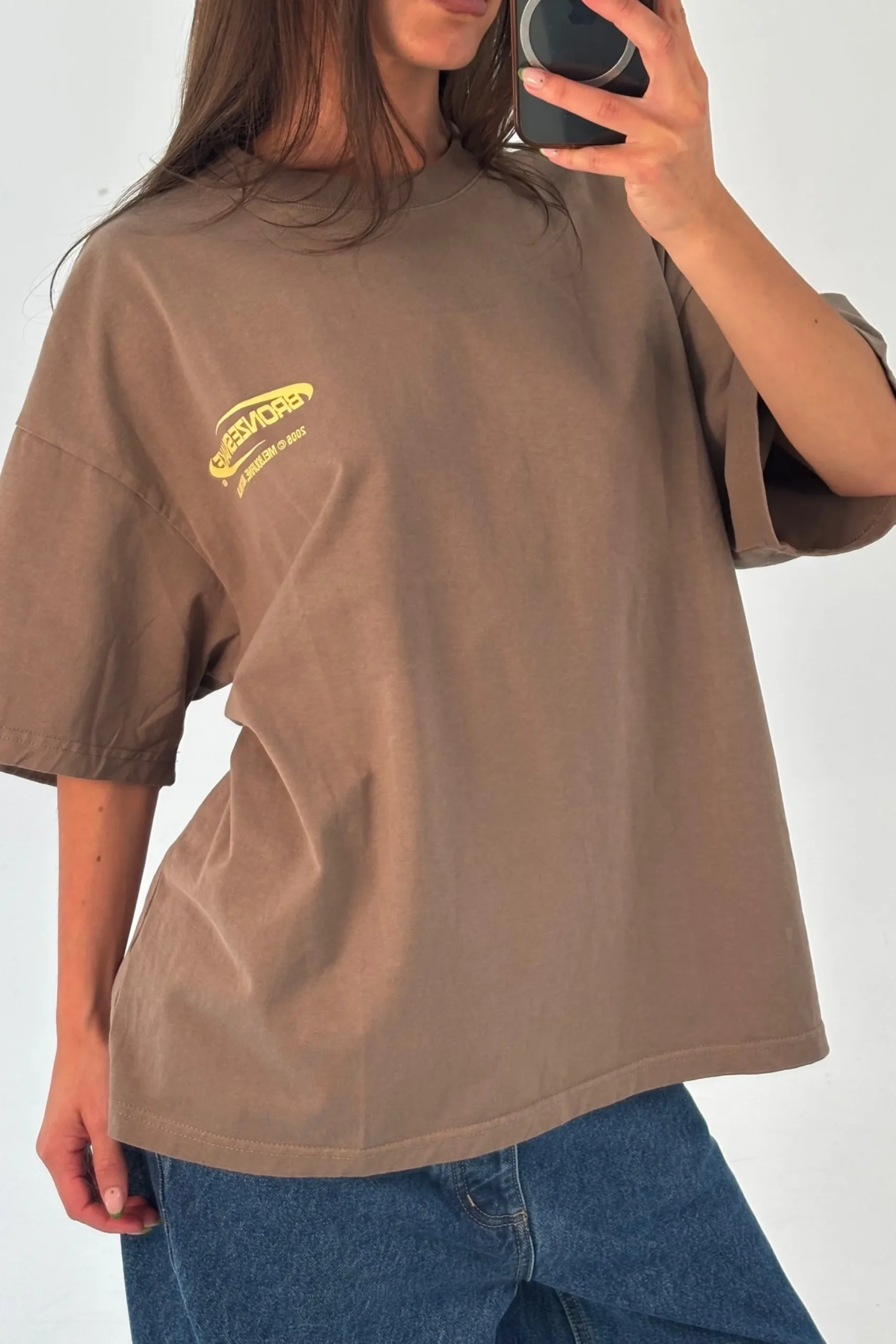 Unisex Bronze Snake Classic Tee Army