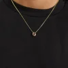 Willow Birthstone Necklace February